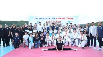 Yaz Spor Okulu’na görkemli kapanış