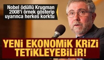 Yeni ekonomik krizin eşiğindeyiz: Nobel ödüllü Krugman uyarınca herkes korktu