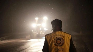 Yoğun tipi nedeniyle Malatya-Kayseri yolu ulaşıma kapandı