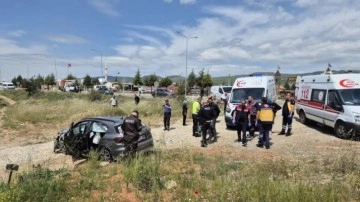 Yunanistan uyruklu kişilerin bulunduğu otomobil takla attı: 1 ölü, 2 yaralı