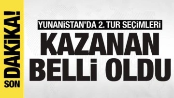 Yunanistan'da 2. tur seçimleri! Kazanan belli oldu