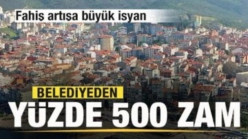 Yüzde 500 zam isyan ettirdi! Fahiş artışa itiraz edene tehdit