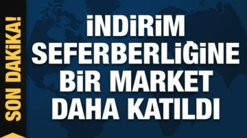 Zincir marketler fiyat sabitleyip indirim başlattı