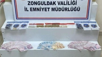 Zonguldak'ta uyuşturucu operasyonlarında 2 tutuklama